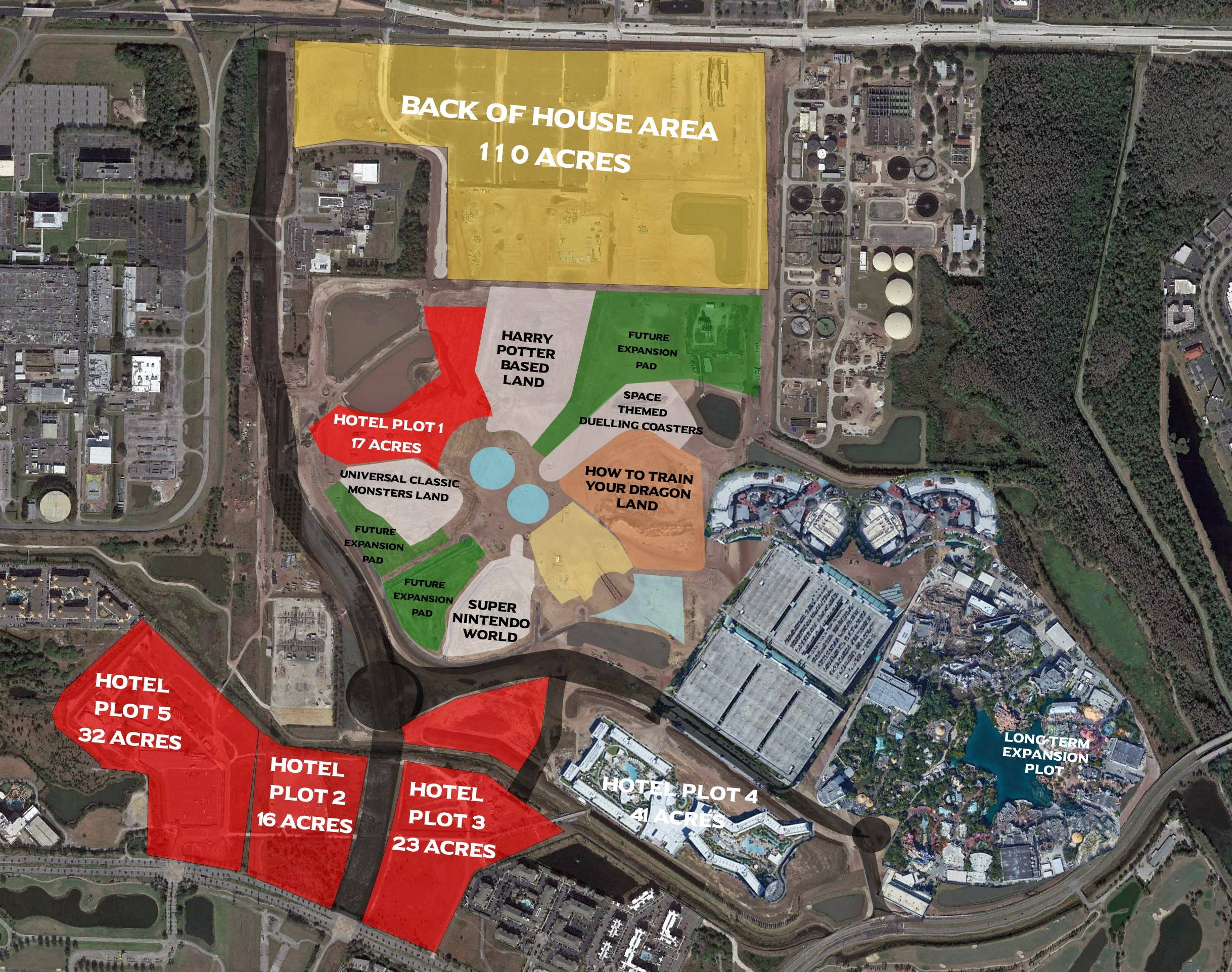 Universal Orlando expands Epic Universe acreage